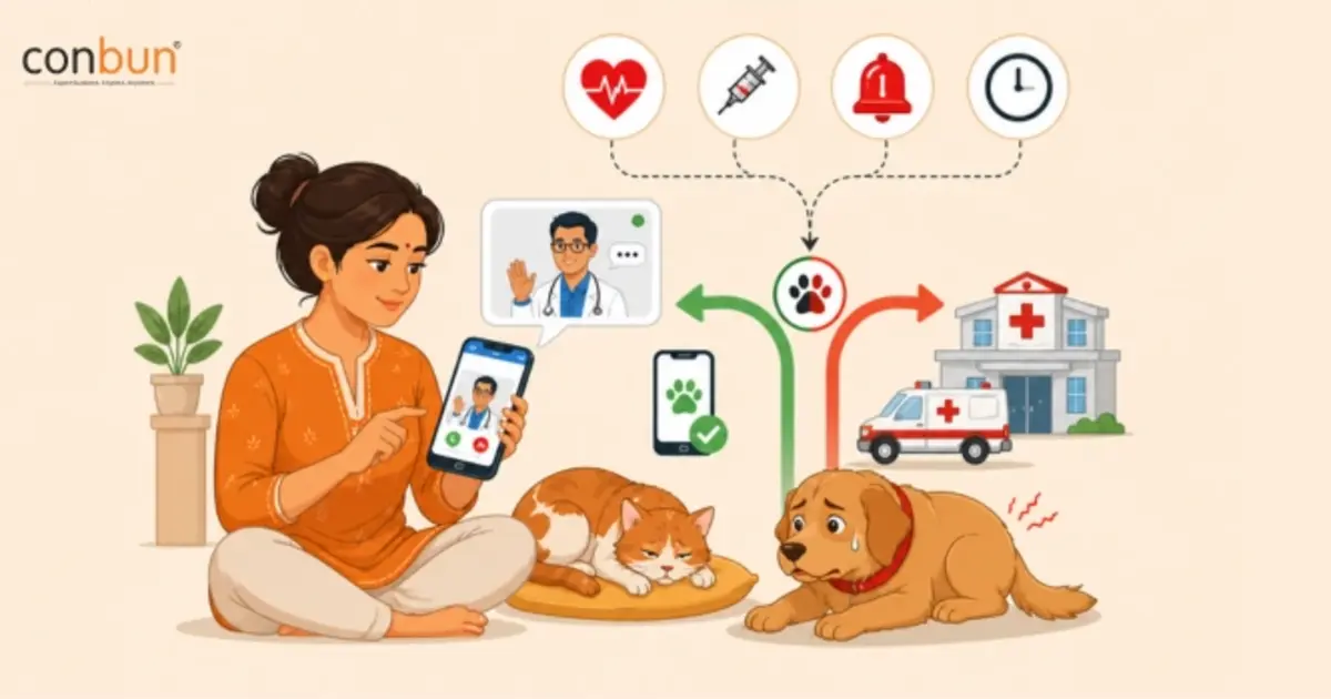 Can an Online Pet Doctor App Handle Emergencies? (When to Go In-Person)